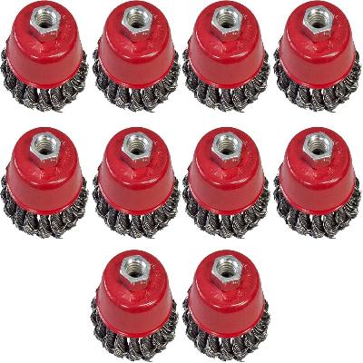 M14 Twist Knot Cup Brush 3"